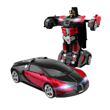 MorphMaster Coche RC Transformador Policía | Trae la Emoción a la Vida - Juguete a Control Remoto para Aventureros